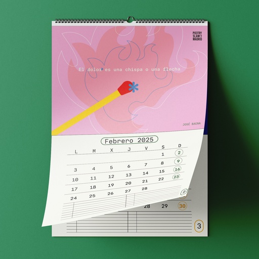 Calendario poético ilustrado